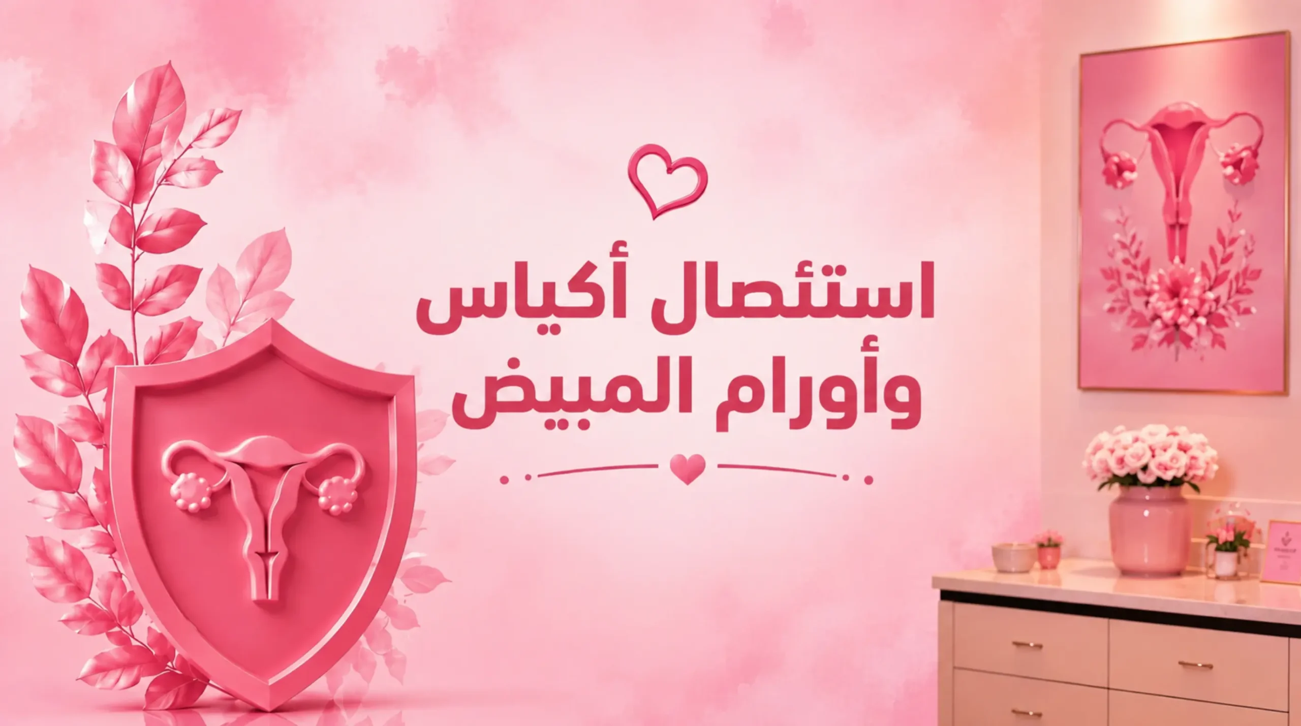 استئصال أكياس وأورام المبيض